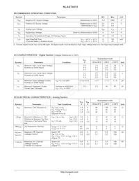 NLAST4051QSR Datasheet Page 3