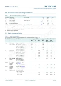 NX3DV3899HR Datasheet Page 5