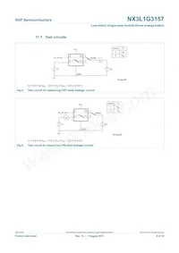 NX3L1G3157GW Datasheet Page 6