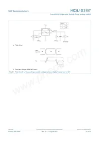 NX3L1G3157GW Datasheet Page 15