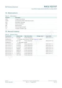 NX3L1G3157GW Datasheet Page 19