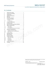 NX3L1G3157GW Datasheet Page 22