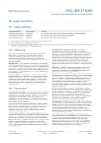 NX3L1G3157GW-Q100H Datasheet Page 19