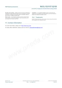NX3L1G3157GW-Q100H Datasheet Page 20
