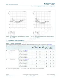 NX3L1G384GW Datasheet Page 8