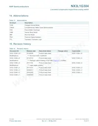 NX3L1G384GW Datasheet Pagina 14