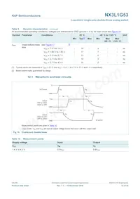 NX3L1G53GD Datasheet Page 12