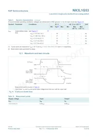 NX3L1G53GD Datasheet Pagina 12