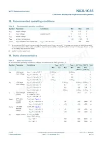 NX3L1G66GW Datasheet Page 4