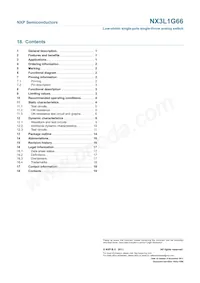 NX3L1G66GW數據表 頁面 19