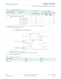 NX3L1T3157GW Datasheet Page 11