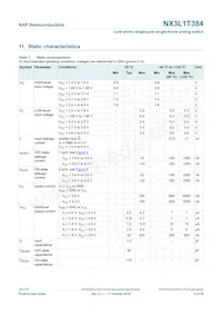 NX3L1T384GM Datasheet Page 5