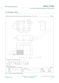 NX3L1T384GM Datasheet Page 14