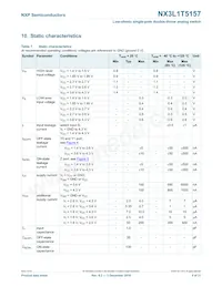 NX3L1T5157GM Datasheet Page 5