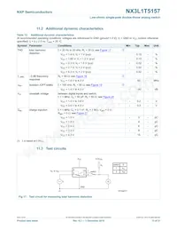 NX3L1T5157GM Datasheet Page 13