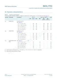 NX3L1T53GD Datasheet Page 11