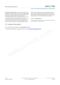 NX3L1T66GM Datasheet Page 19