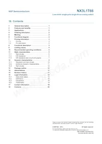 NX3L1T66GM Datasheet Page 20