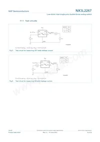 NX3L2267GM Datasheet Page 6