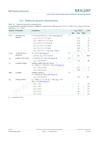 NX3L2267GM數據表 頁面 13