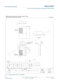 NX3L2467GU Datasheet Page 20