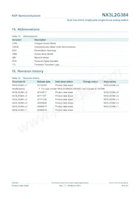 NX3L2G384GD Datasheet Page 18