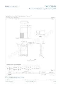 NX3L2G66GM Datasheet Page 17