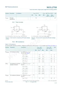 NX3L2T66GD Datasheet Page 6