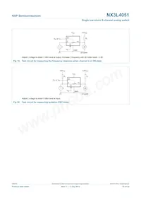 NX3L4051HR Datasheet Page 15
