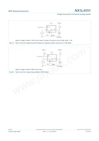 NX3L4051HR Datasheet Pagina 15