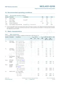 NX3L4051PW-Q100J數據表 頁面 6