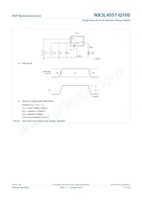 NX3L4051PW-Q100J Datasheet Page 17