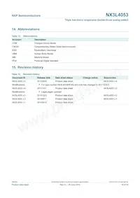 NX3L4053HR Datasheet Page 19