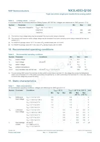 NX3L4053PW-Q100J Datasheet Page 5