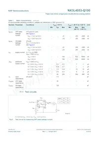 NX3L4053PW-Q100J Datasheet Page 6