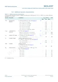 NX3L4357GM Datasheet Page 13
