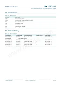 NX3V1T384GM Datasheet Page 15