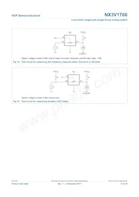 NX3V1T66GW Datasheet Page 12