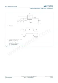 NX3V1T66GW Datasheet Page 14