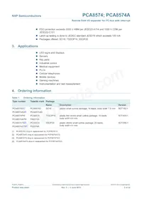 PCA8574ATS Datasheet Page 2