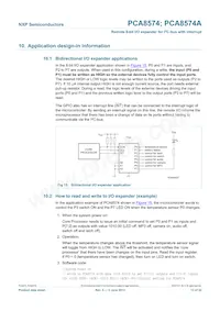 PCA8574ATS Datasheet Page 13