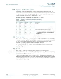 PCA9536D Datasheet Page 7