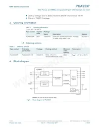 PCA9537DP Datasheet Page 2