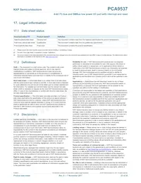 PCA9537DP Datasheet Page 23