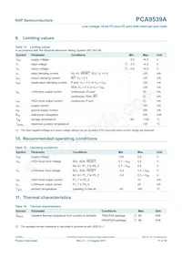 PCA9539APW Datenblatt Seite 17