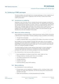 PCA9544AD Datasheet Pagina 21