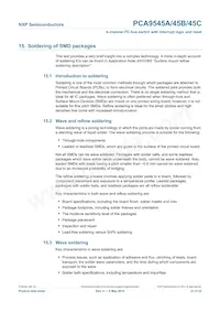 PCA9545AD Datasheet Pagina 23