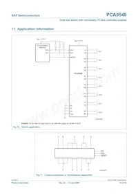 PCA9549PW Datasheet Pagina 15