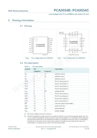 PCA9554CBSHP Datasheet Page 4
