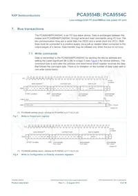PCA9554CBSHP Datasheet Page 9